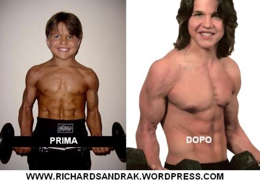 Richard Sandrak Prima e Dopo (Before & Now)